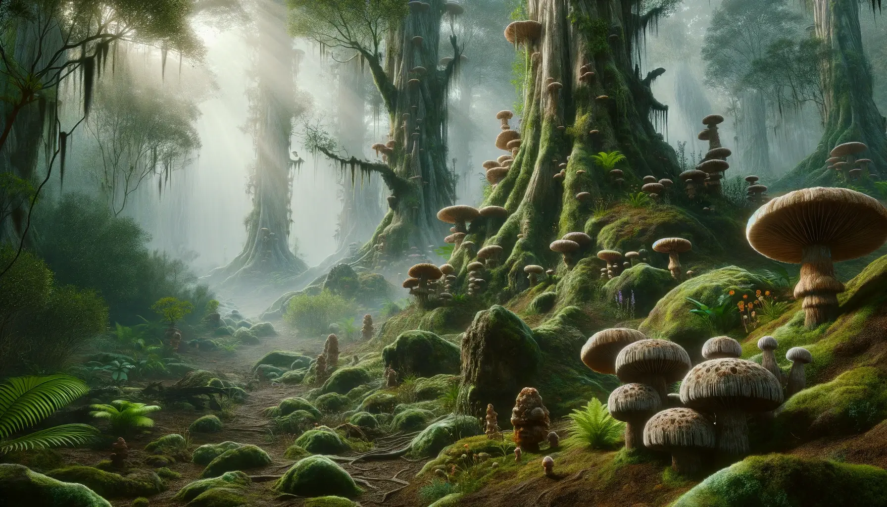 The Origin Of Fungi_Mushrooms